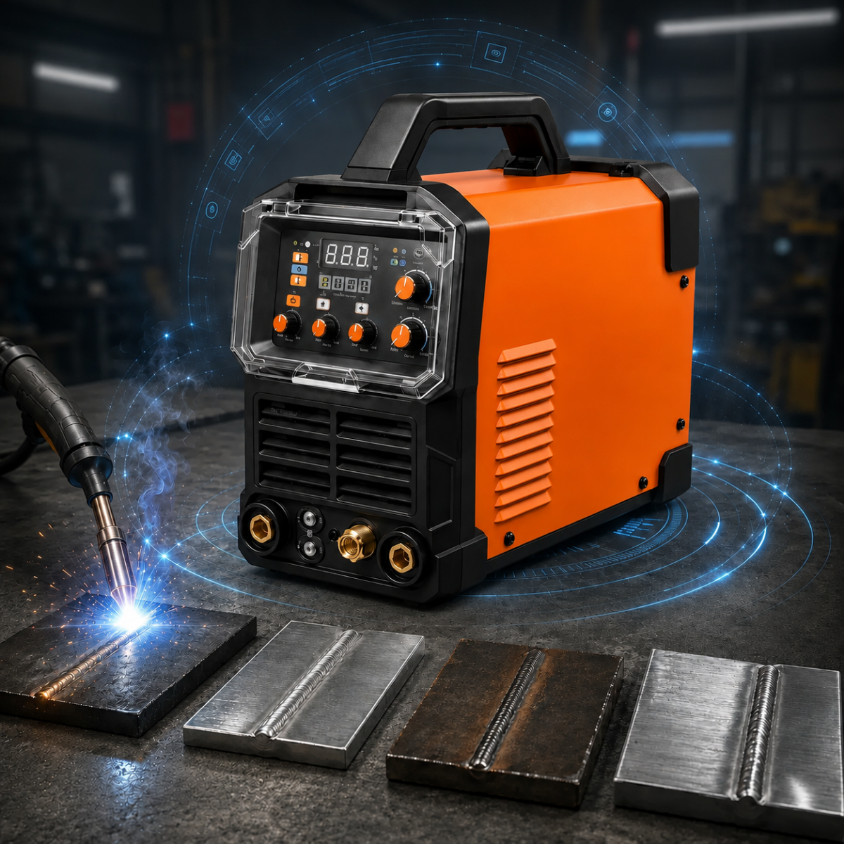 VoltWeld Intelligence auto-sensing power system